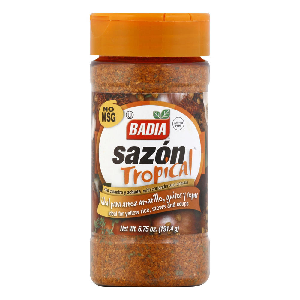 Badia Sazon Tropical Annato, 6.75 oz
