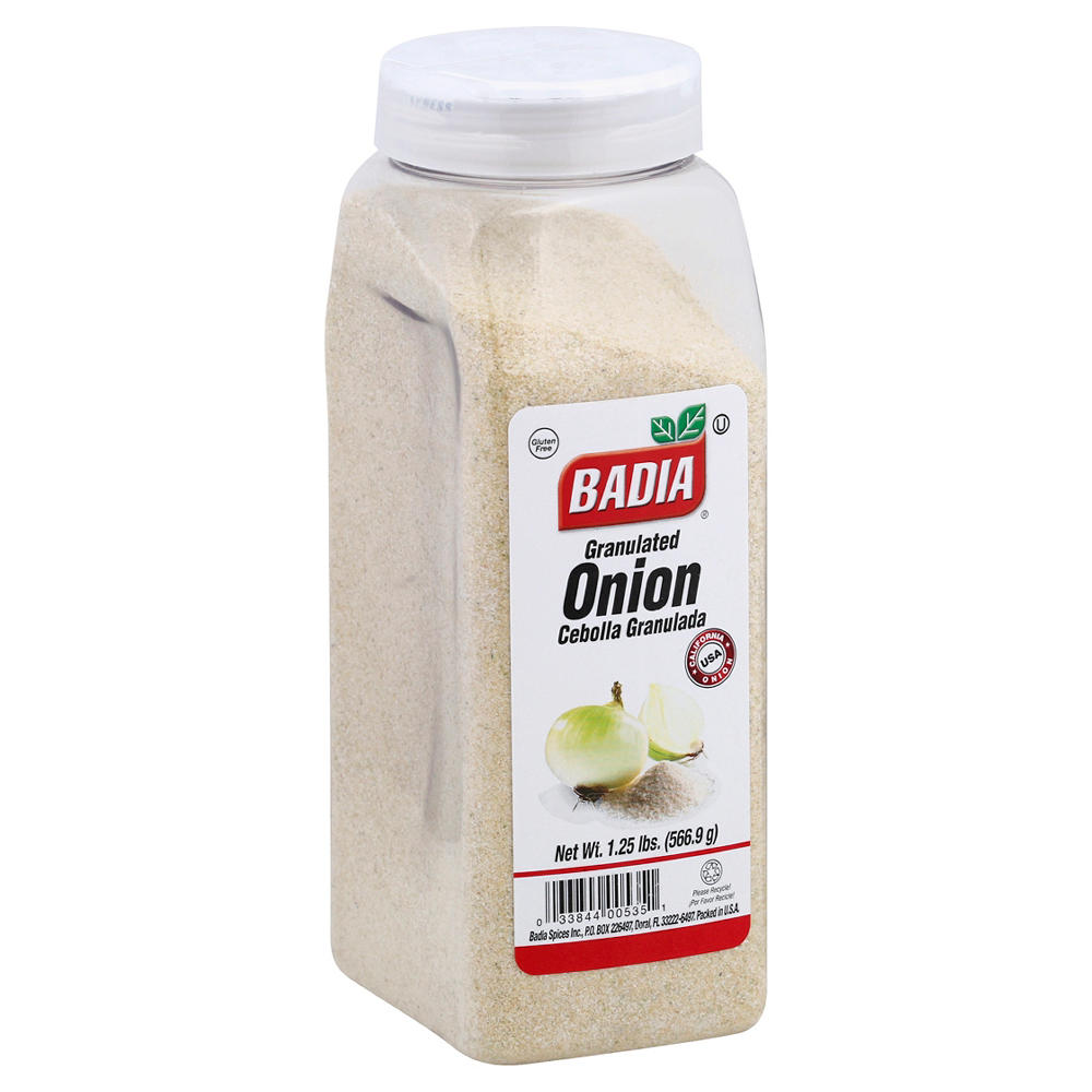 Badia Granulated Onion Seasoning Powder, 1.25 lb