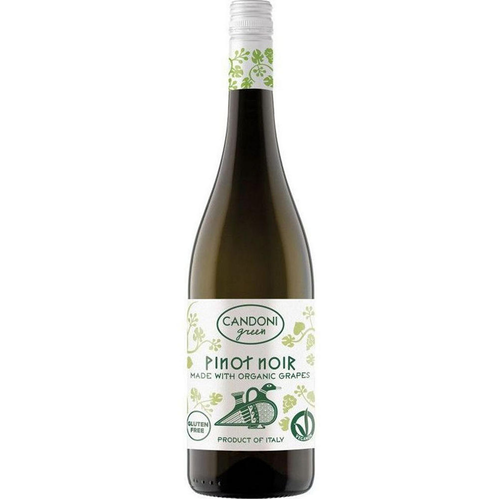 Candoni Organic Pinot Noir Italy Red Wine, 750 mL