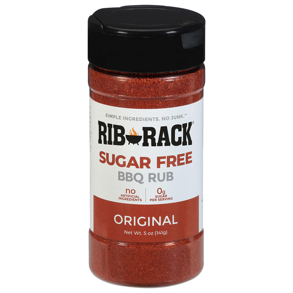 Rib Rack Sugar Free Original BBQ Rub, 5 oz