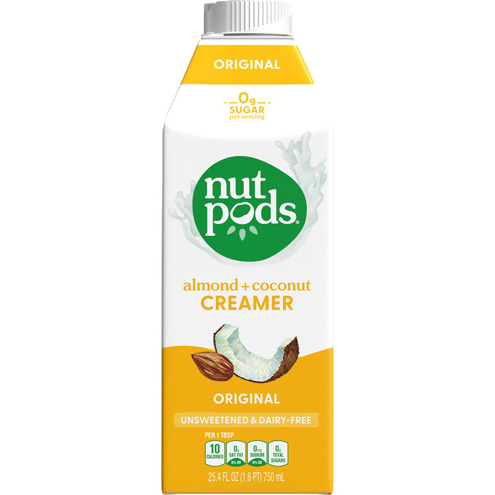 Nutpods Dairy Free Almond + Coconut Liquid Coffee Creamer - Original, 25.4 oz