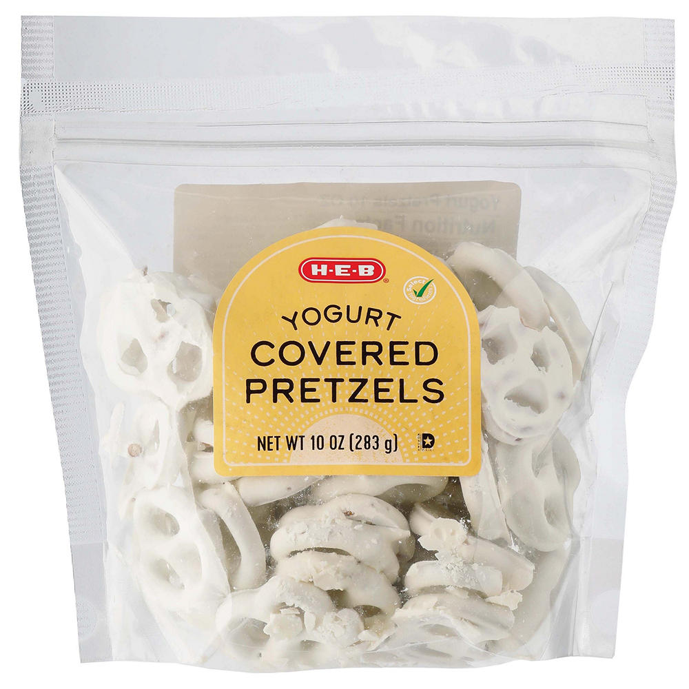 H-E-B Yogurt Covered Pretzels, 10 oz