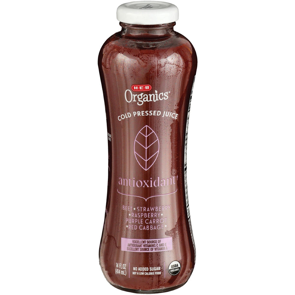H-E-B Organics Cold Pressed Juice - Antioxidant, 14 oz