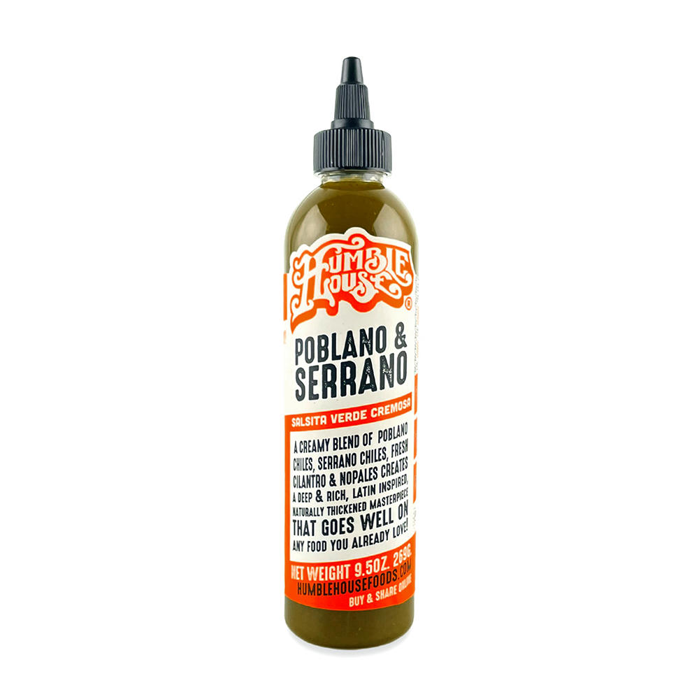 Humble House Poblano & Serrano Salsita Verde Cremosa, 9.5 oz