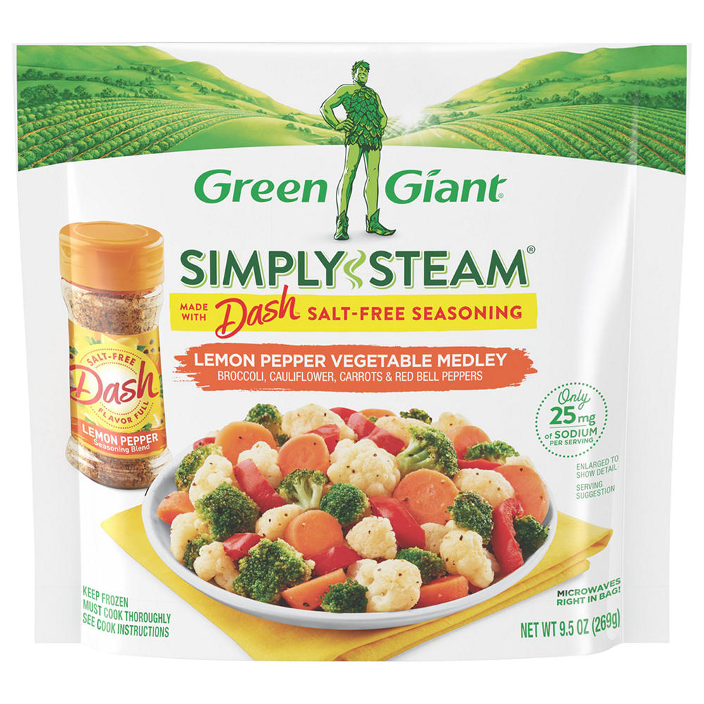 Green Giant Simply Steam Lemon Pepper Vegetable Medley, 9.5 oz