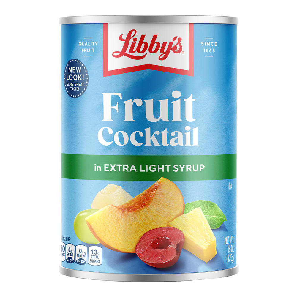 Libby's Fruit Cocktail in Extra Light Syrup, 15 oz