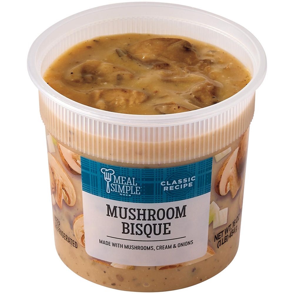 Meal Simple by H-E-B Mushroom Bisque Soup, 16 oz