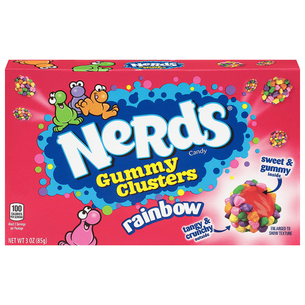 Nerds Gummy Clusters Theater Box, 3 oz