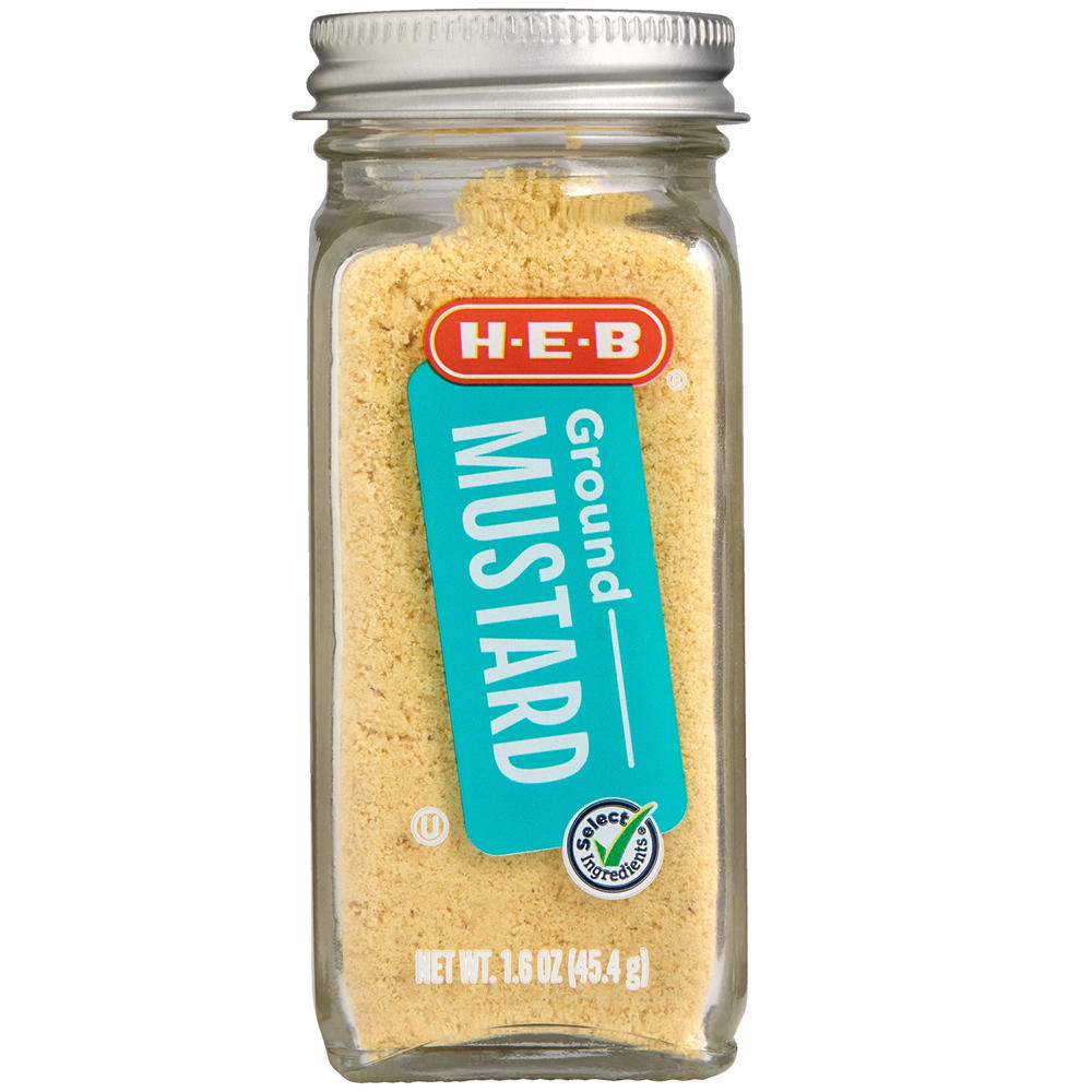 H-E-B Ground Mustard, 1.6 oz