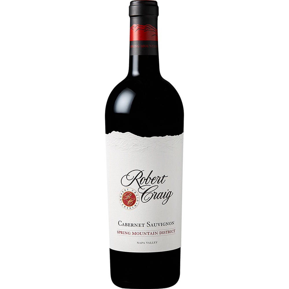 Robert Craig Spring Mountain Cabernet Sauvignon California Red Wine, 750 mL