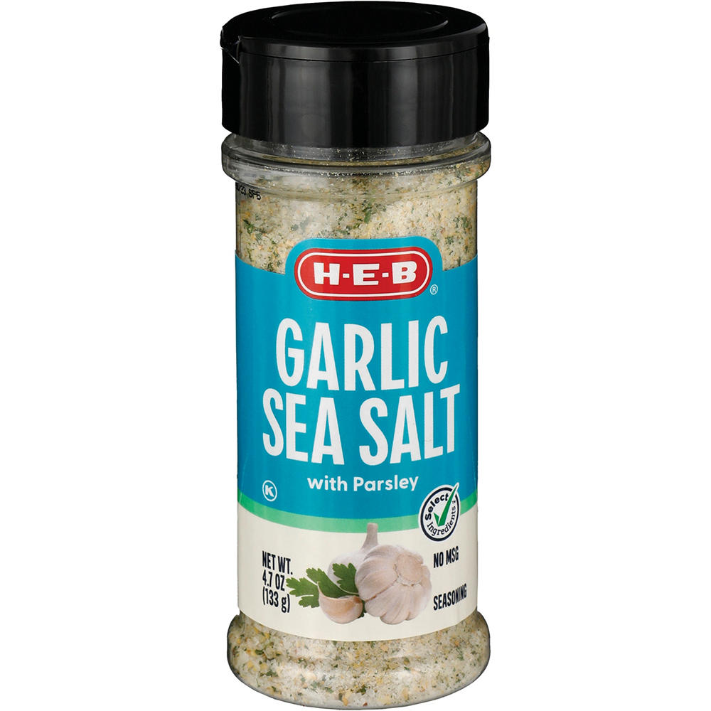 H-E-B Garlic, Sea Salt & Parsley Seasoning, 4.7 oz