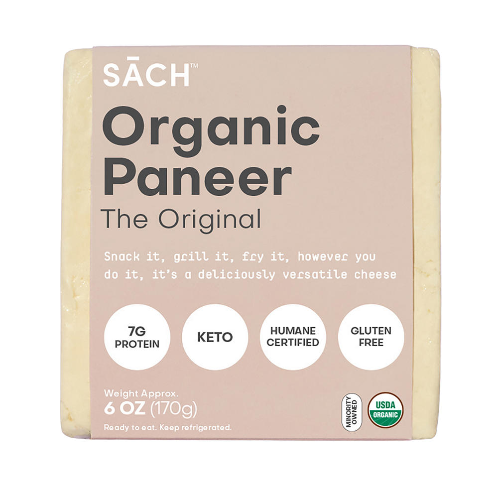Sach Organic Paneer Cheese - Original, 6 oz