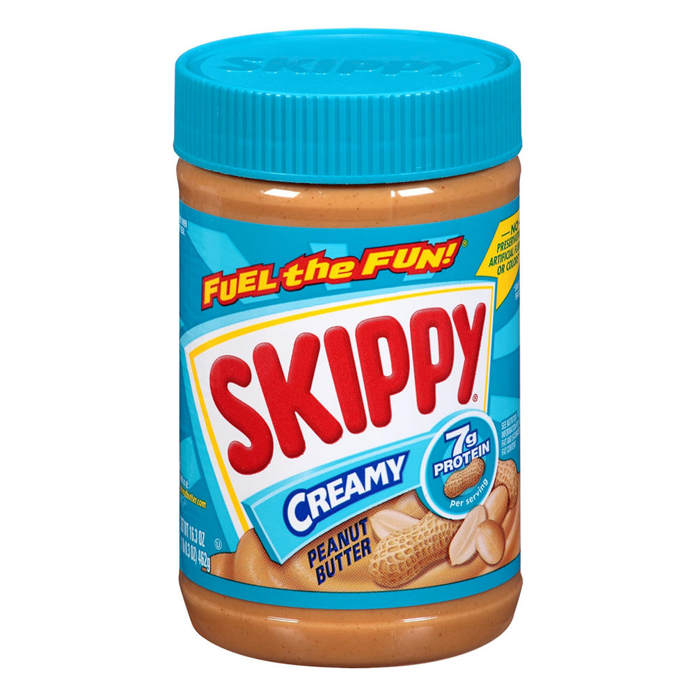 Skippy Creamy Peanut Butter, 16.3 oz