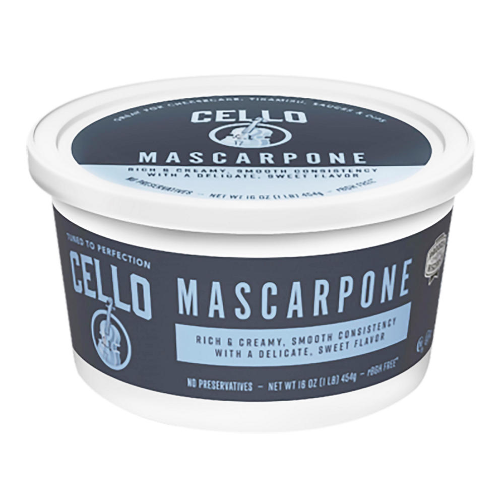 CELLO Mascarpone Cheese, 16 oz