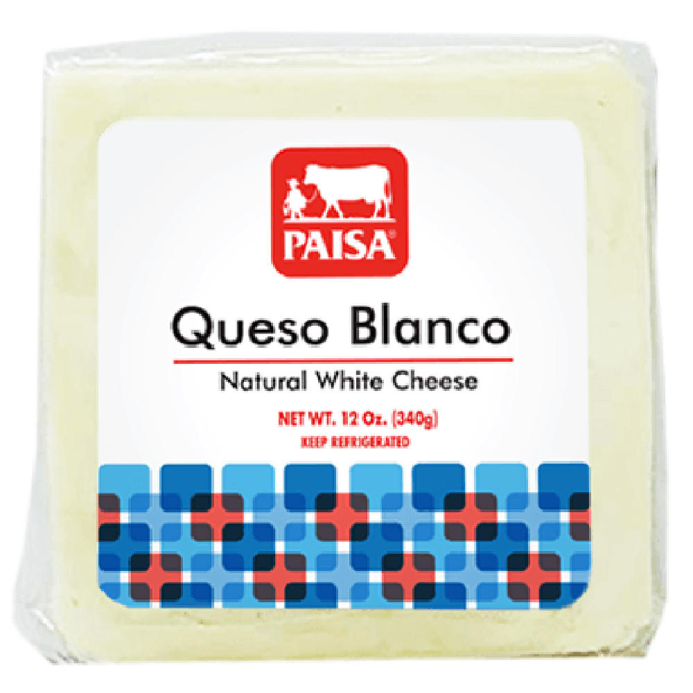 Paisa Queso Blanco Natural White Cheese, 12 oz