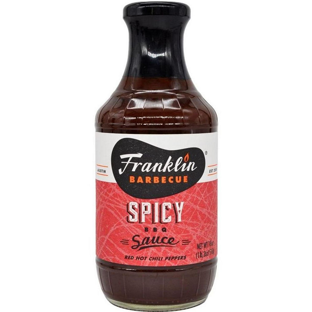 Franklin Barbecue Spicy BBQ Sauce, 18 oz