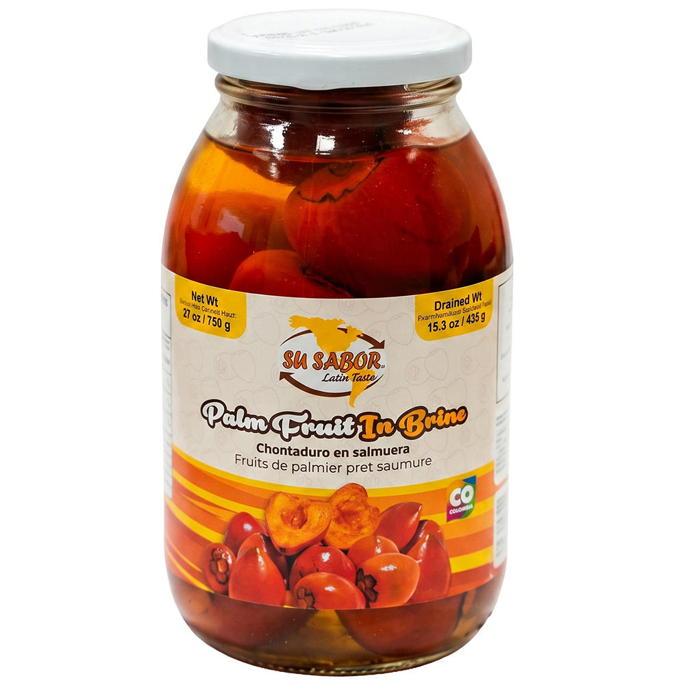 Su Sabor Chontaduro Palm Fruit in Brine, 24 oz