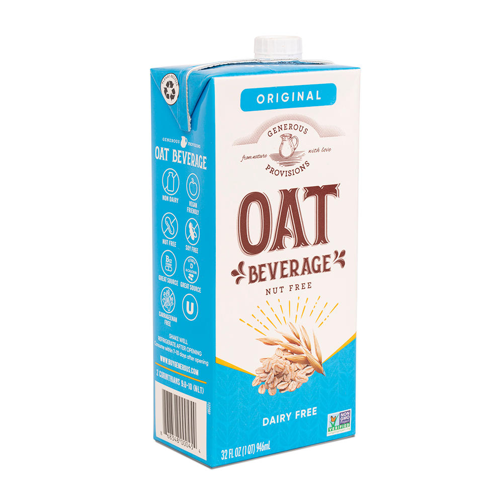 Generous Provisions Original Oat Milk, 32 oz