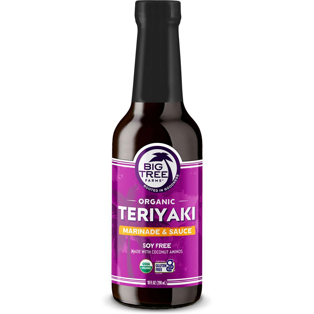 Big Tree Farms Organic Coconut Aminos Teriyaki Sauce & Marinade, 10 oz