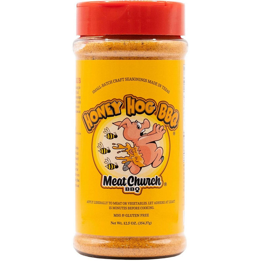Meat Church Honey Hog BBQ Rub, 12.5 oz