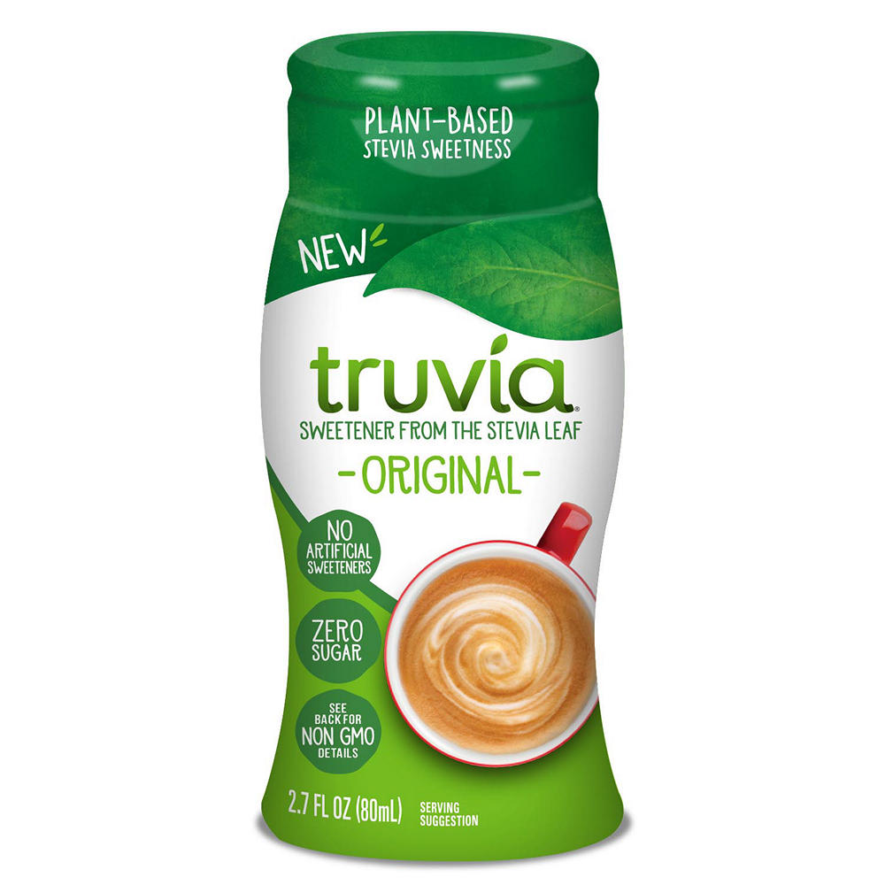 Truvia Original Zero Sugar Liquid Stevia Sweetener, 2.7 oz