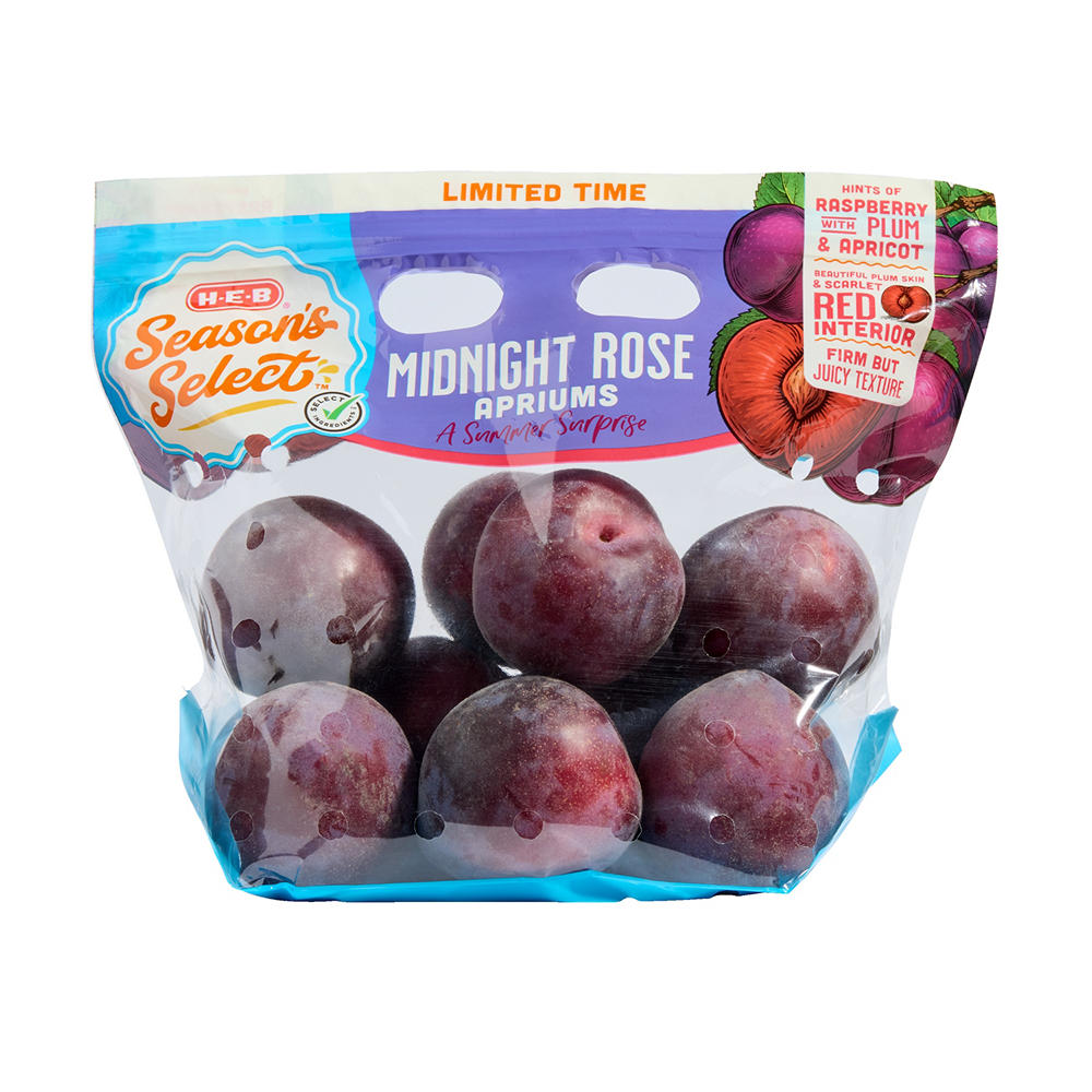 H-E-B Season's Select Midnight Rose Apriums, Avg. 2.0 lbs