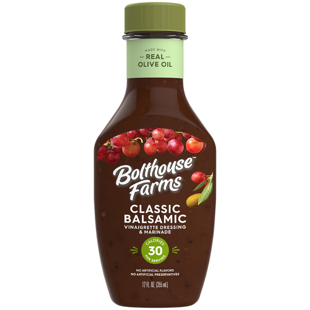 Bolthouse Farms Classic Balsamic Vinaigrette Dressing & Marinade (Sold Cold), 12 fl oz
