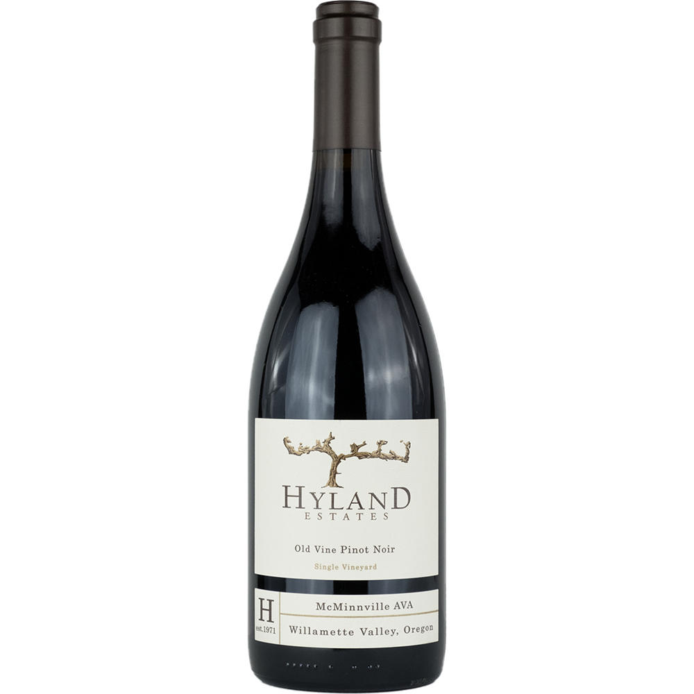 Hyland Estates Organic Old Vine Pinot Noir Oregon Red Wine, 750 mL