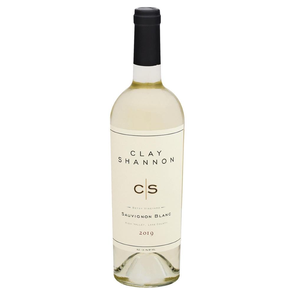 Clay Shannon Organic Sauvignon Blanc California White Wine, 750 mL