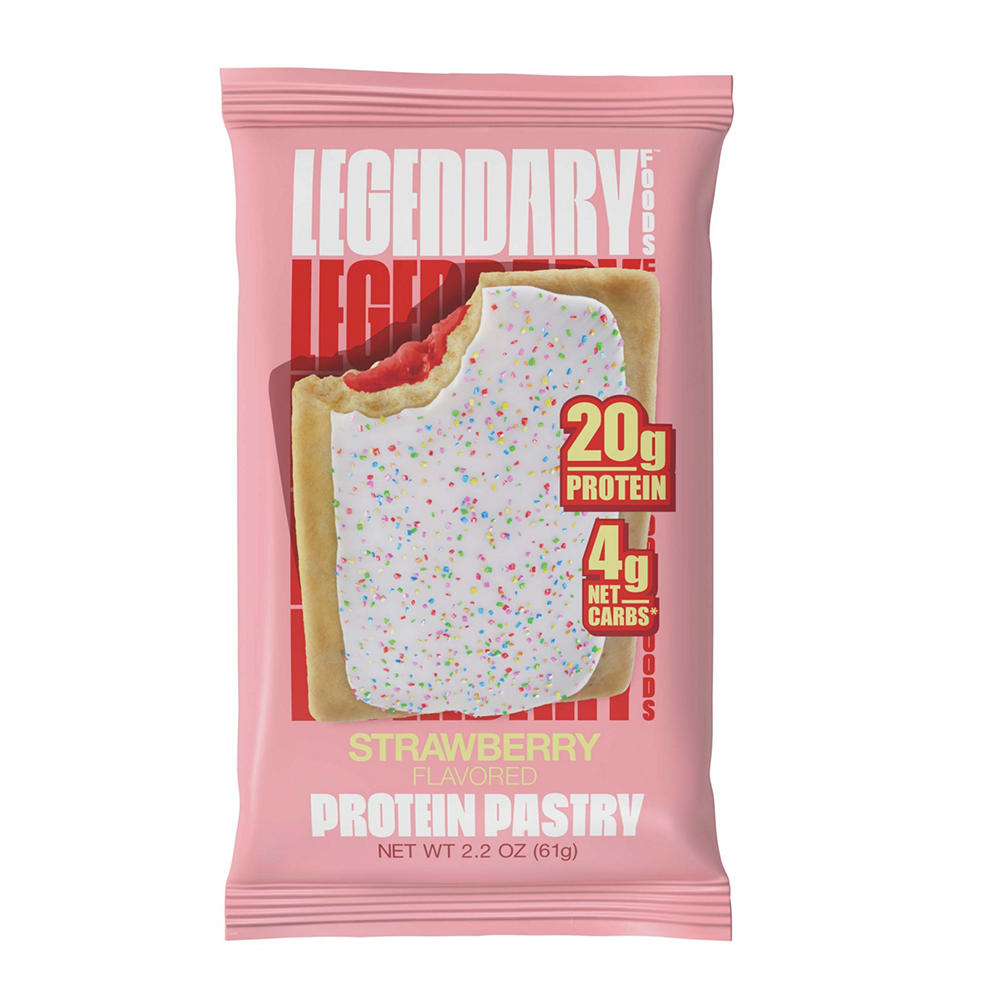 Legendary Foods 20g Protein Tasty Pastry - Strawberry, 2.2 oz