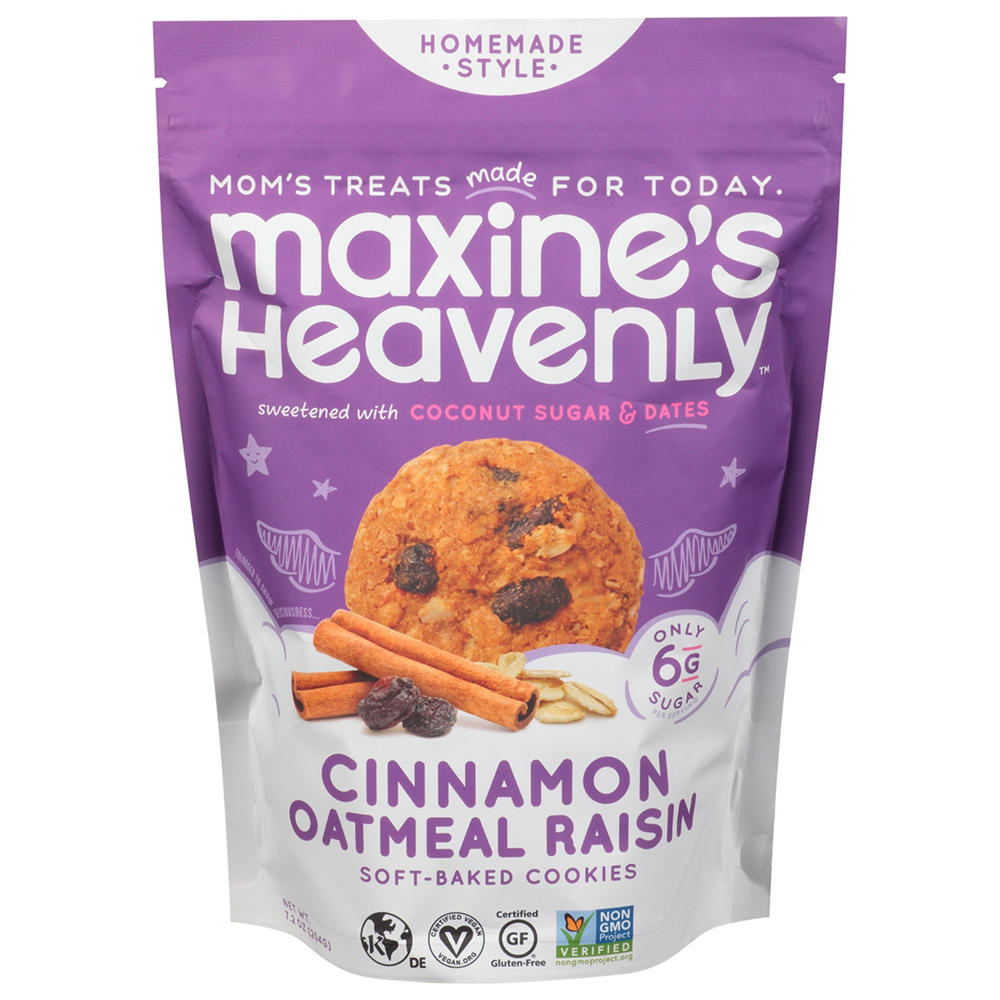 Maxine's Heavenly Cinnamon Oatmeal Raisin Cookies, 7.2 oz