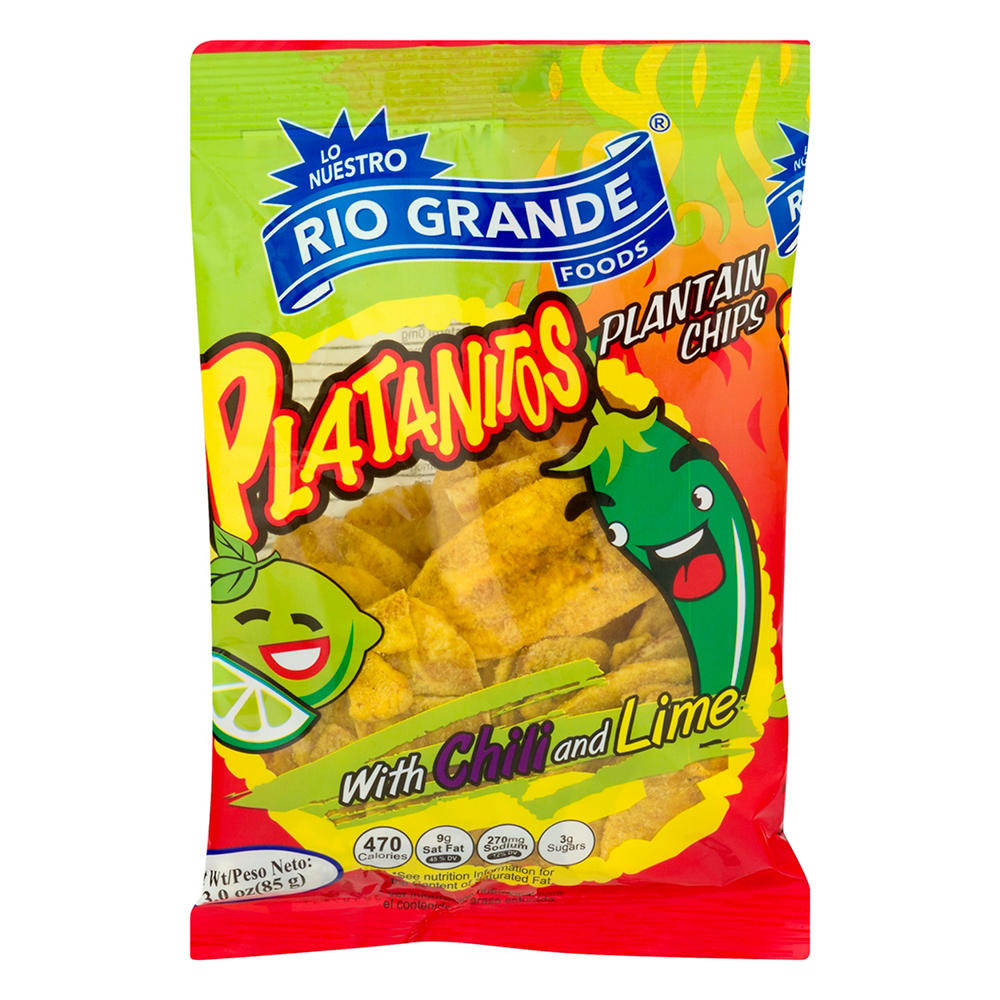 Rio Grande Foods Platanitos with Chili and Lime, 3 oz