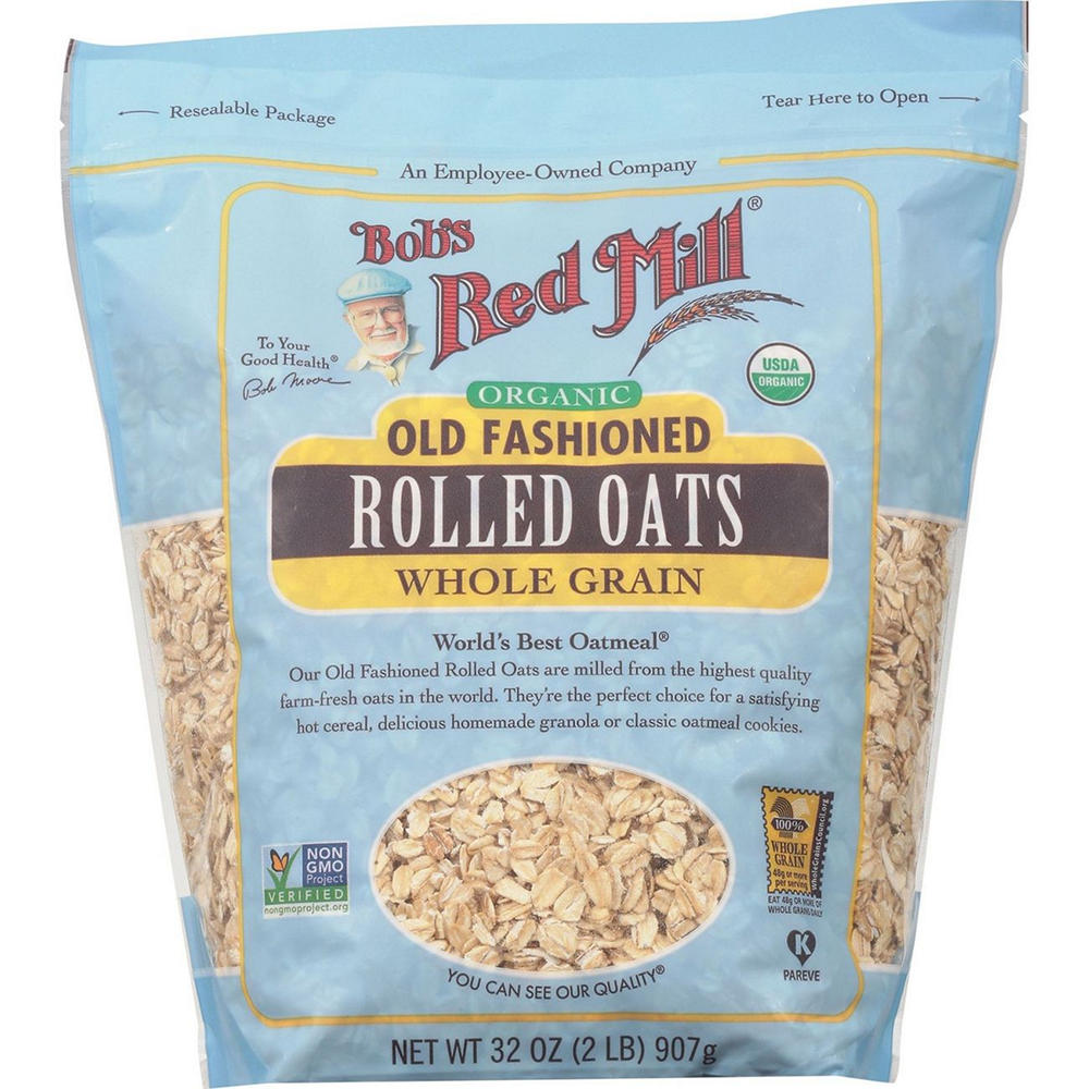 Bob's Red Mill Organic Old Fashioned Rolled Oats, 32 oz
