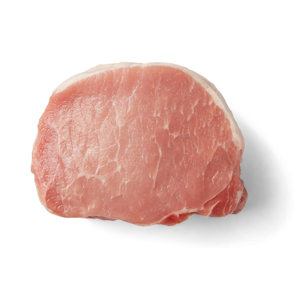 H-E-B Heritage Duroc Boneless Pork Chop, Double Thick Cut, Avg. 1.6 lbs