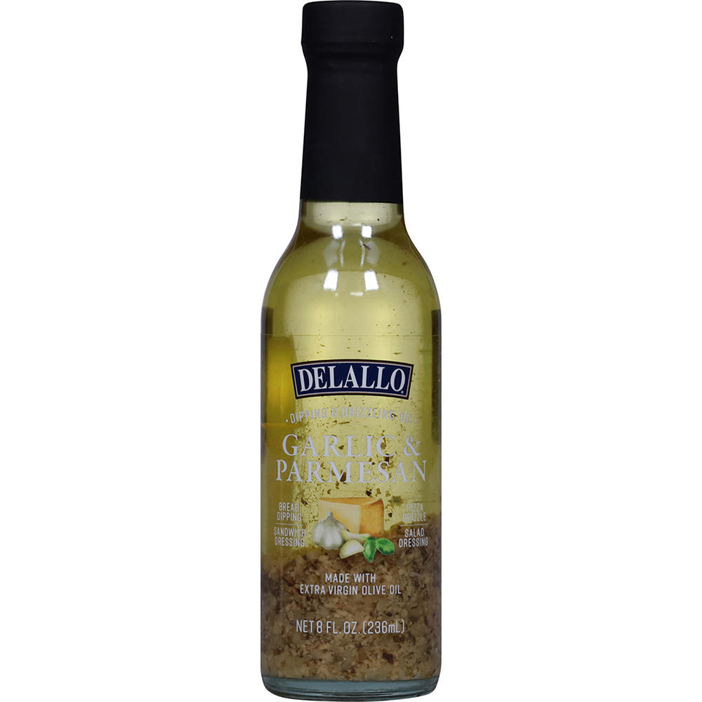 DeLallo Garlic Parmesan Dipping & Drizzling Oil, 8 oz