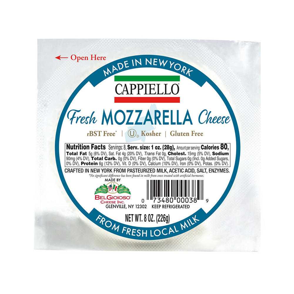Cappiello Mozzarella Cheese Ball, 8 oz
