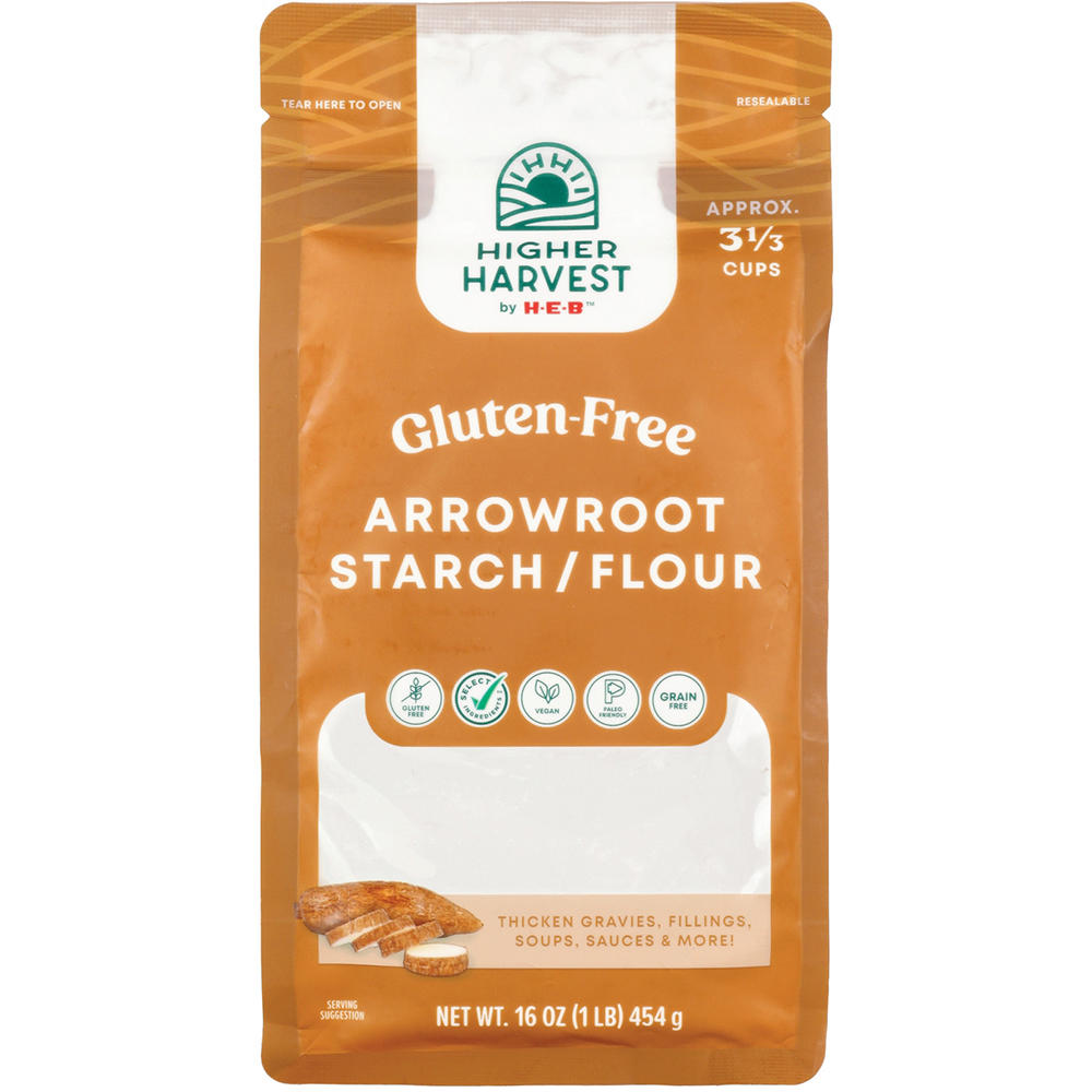 Higher Harvest by H-E-B Gluten Free Arrowroot Flour, 1 lb