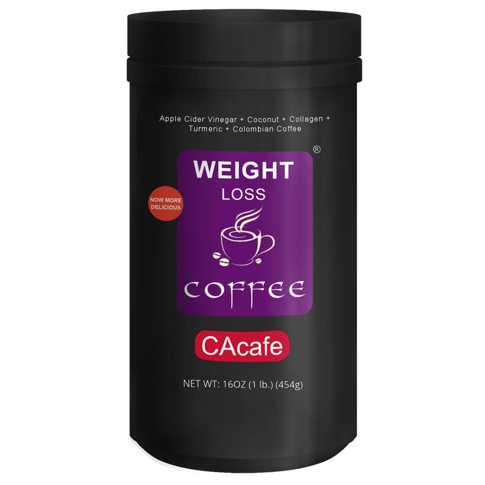 CAcafe Apple Cider Vinegar Weight Loss Coffee, 16 oz