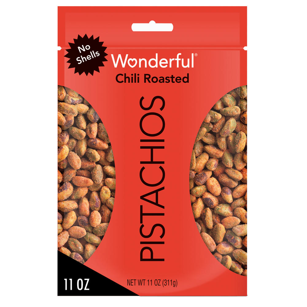 Wonderful No Shell Pistachios - Chili Roasted, 11 oz