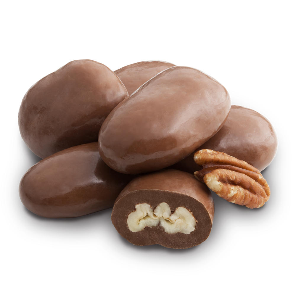 Albanese Milk Chocolate-Covered Amaretto Pecans, lb