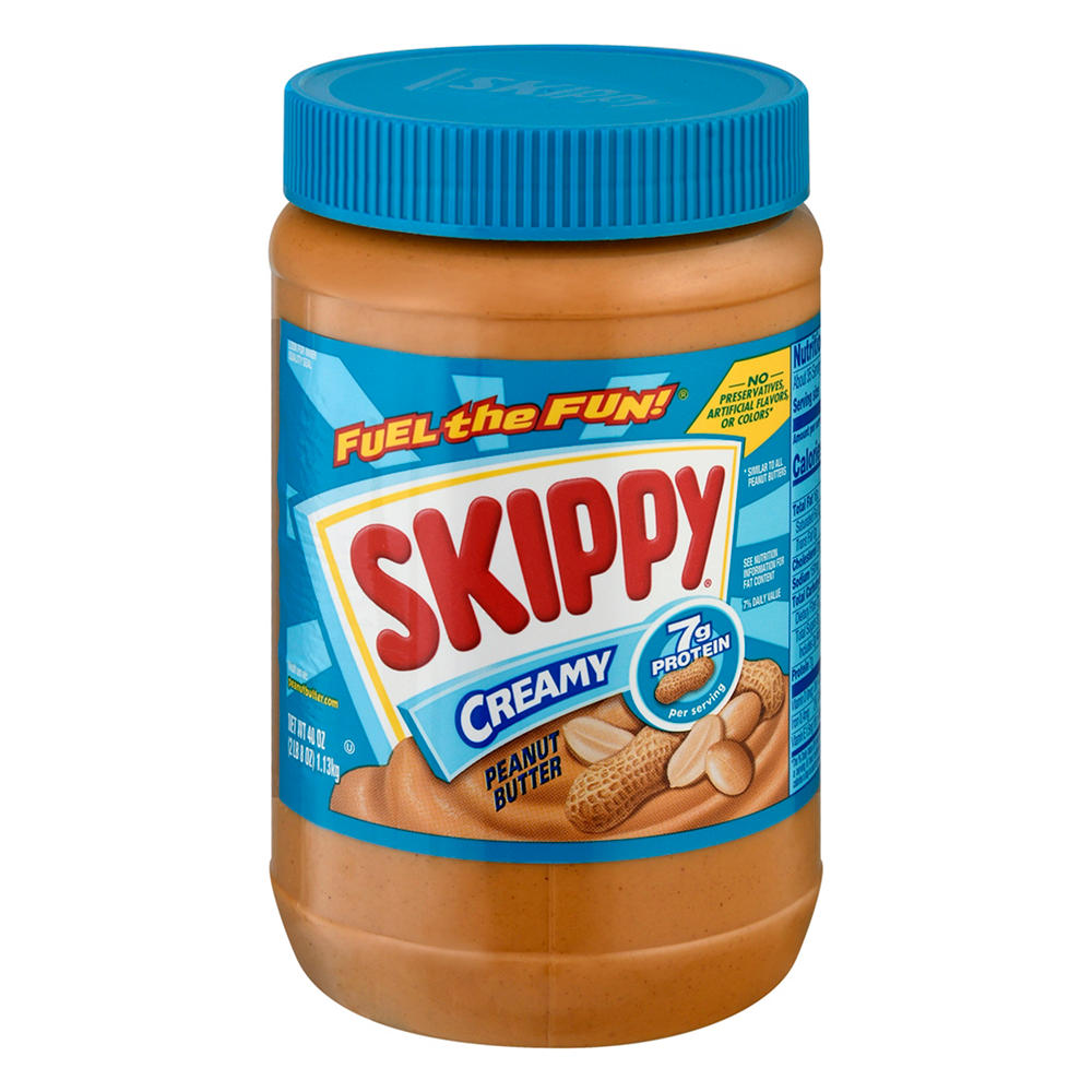 Skippy Creamy Peanut Butter, 40 oz