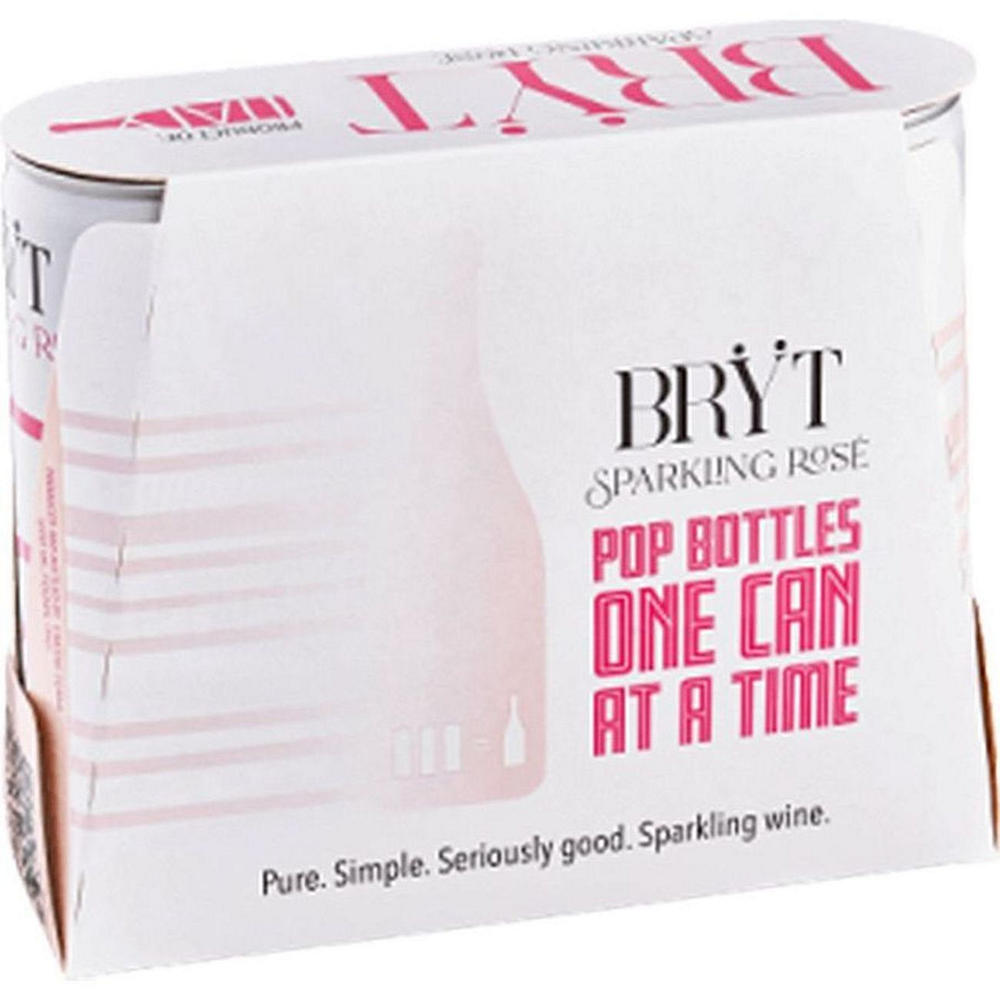 Bryt Sparkling Rose 3 pk Cans, 3/250