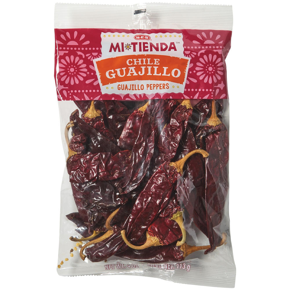 H-E-B Mi Tienda Dried Chile Guajillo Peppers, 4 oz
