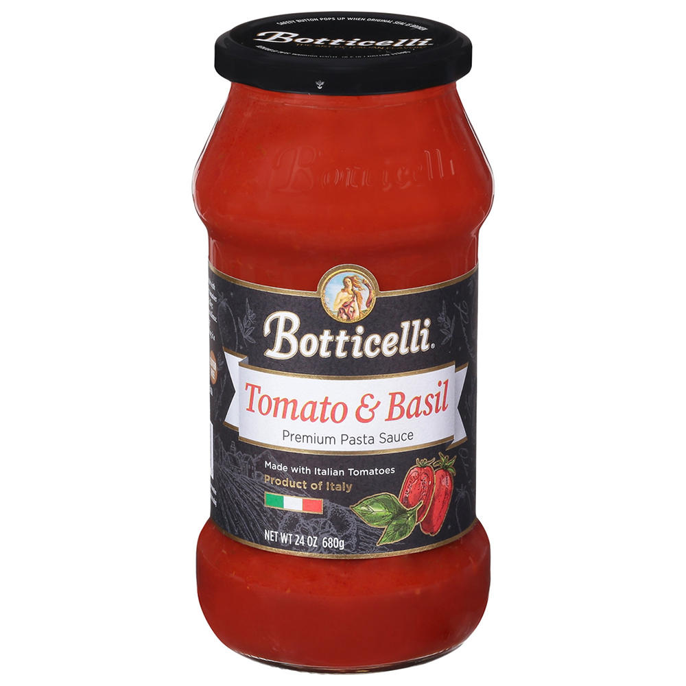Botticelli Tomato & Basil Premium Pasta Sauce, 24 oz