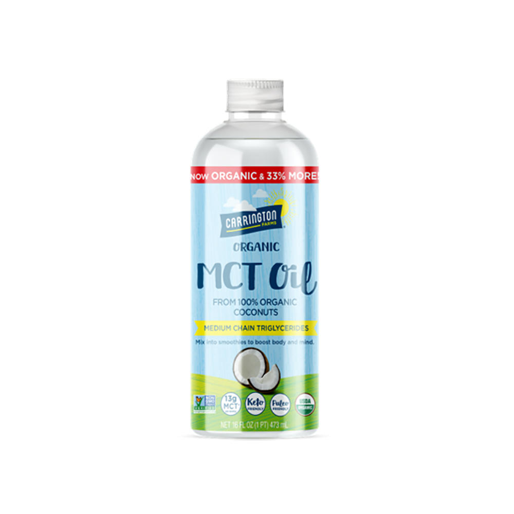 Carrington Farms Organic MCT Oil, 16 oz
