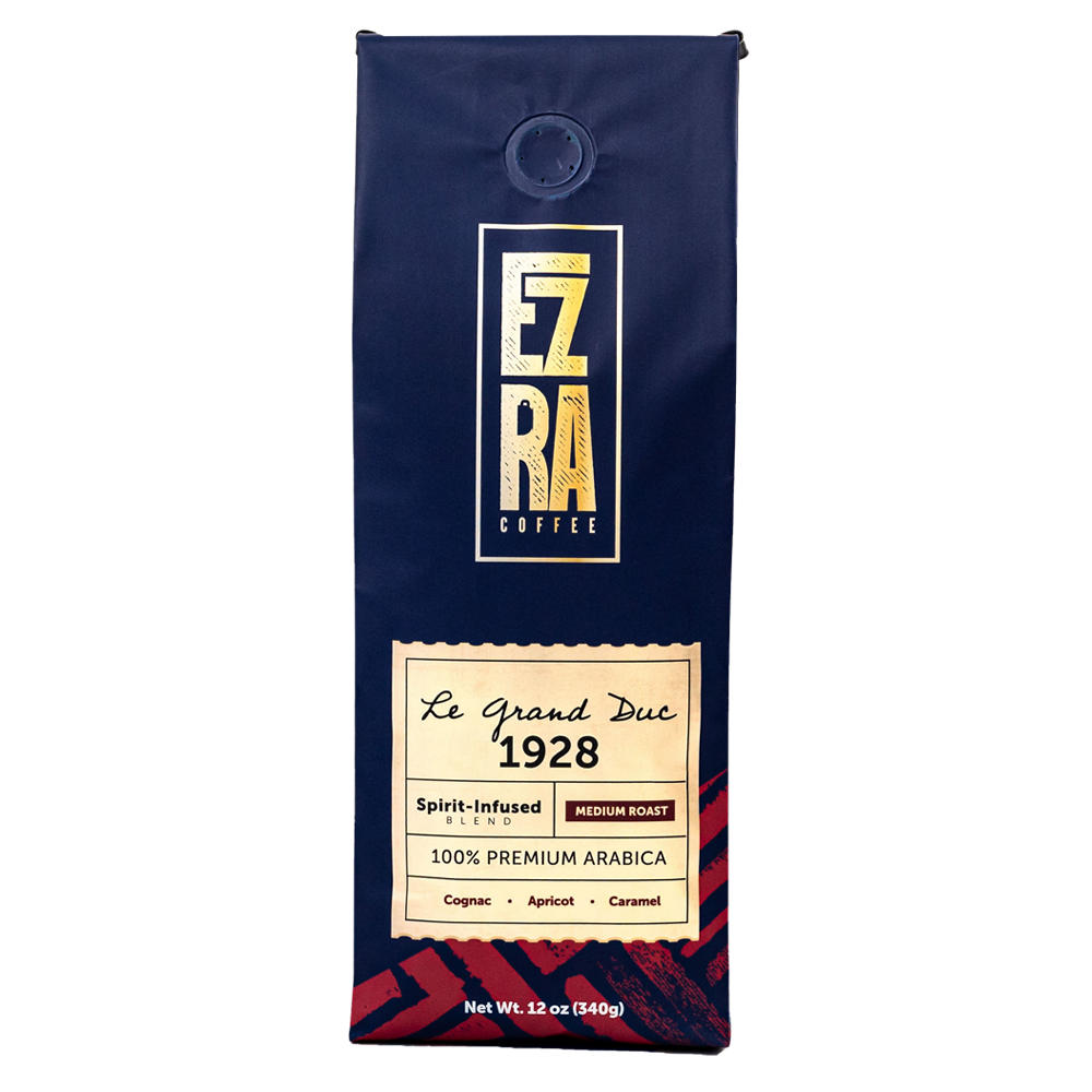 Ezra Coffee Le Grand Duc 1928 Medium Roast Ground Coffee, 12 oz
