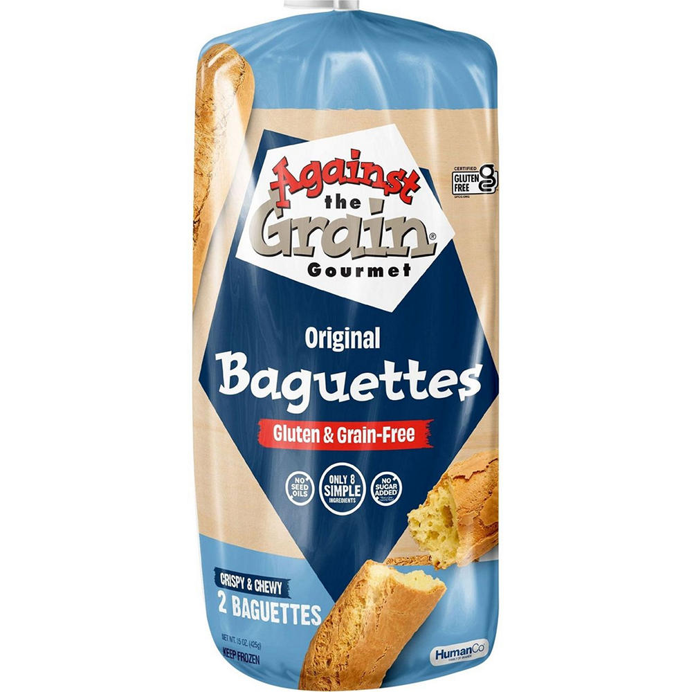Against the Grain Gluten Free Baguettes - Original, 2 ct