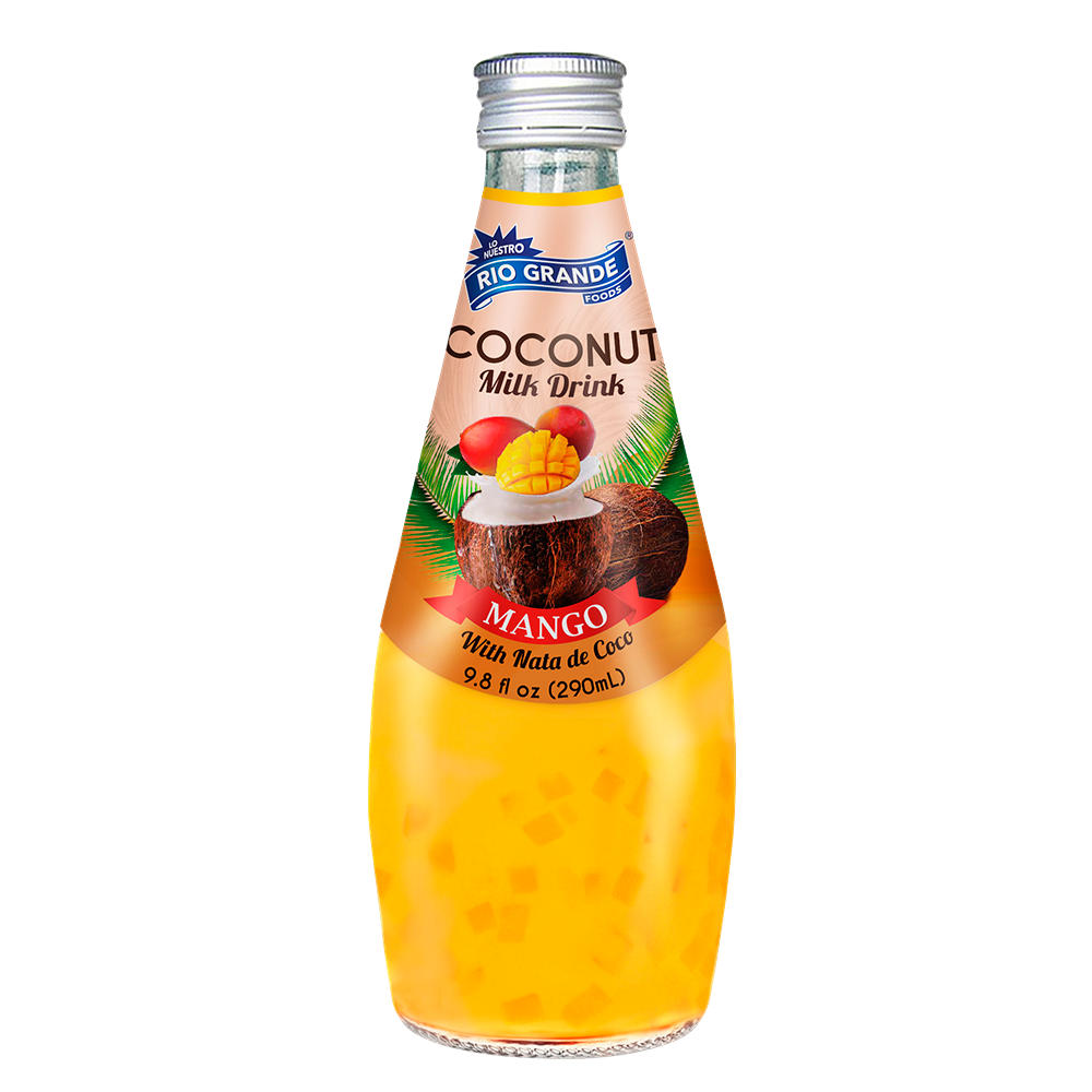 Rio Grande Foods Leche de Coco Mango con Nata, 9.8 oz