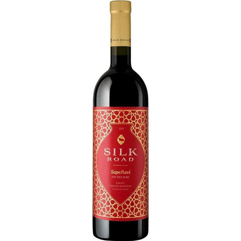 Silk Road Saperavi Georgian Red Wine, 750 mL
