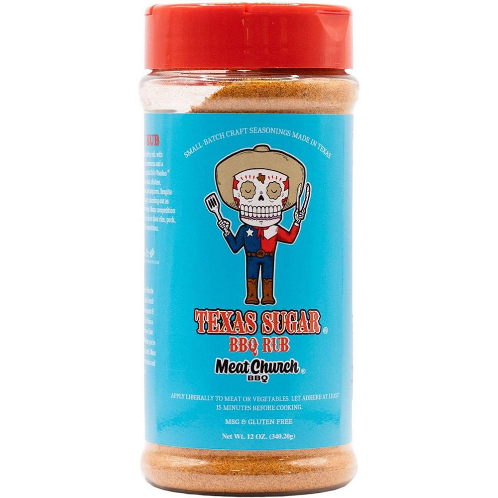 Meat Church BBQ Texas Sugar BBQ Rub, 12 oz